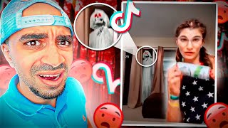 فيديوهات تيك توك مخيفة - اذا تخاف لا تشوف المقطع 😱😱 TikTok