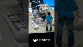 GTA vice City helicopter cheat code #shorts #short