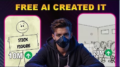 Free Ai Tool To Create Stick Man Figure With Free Ai - No Paid Subscription Needed