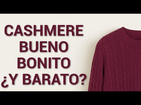 Video: ¿Qué es un jersey de cachemira?