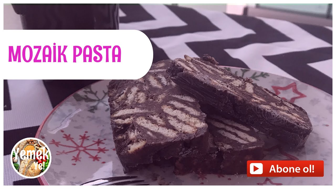Pratik📌 Mozaik Pasta 🍰 nasıl yapılır? Hemen deneyin! YouTube