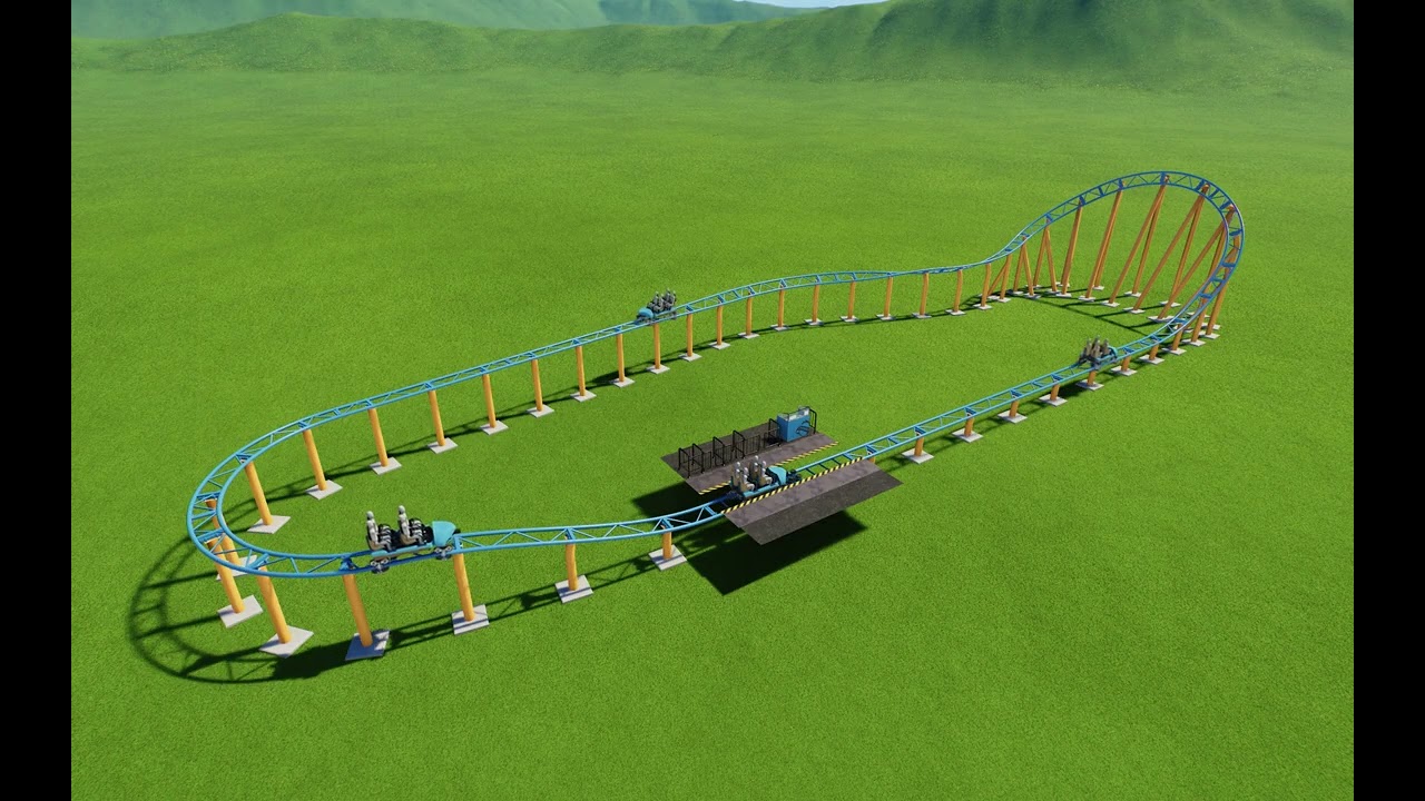 NEW Planet Coaster 2 MOD: Maurer Spike Coaster functionality test