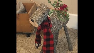 Reindeer out of tree branches