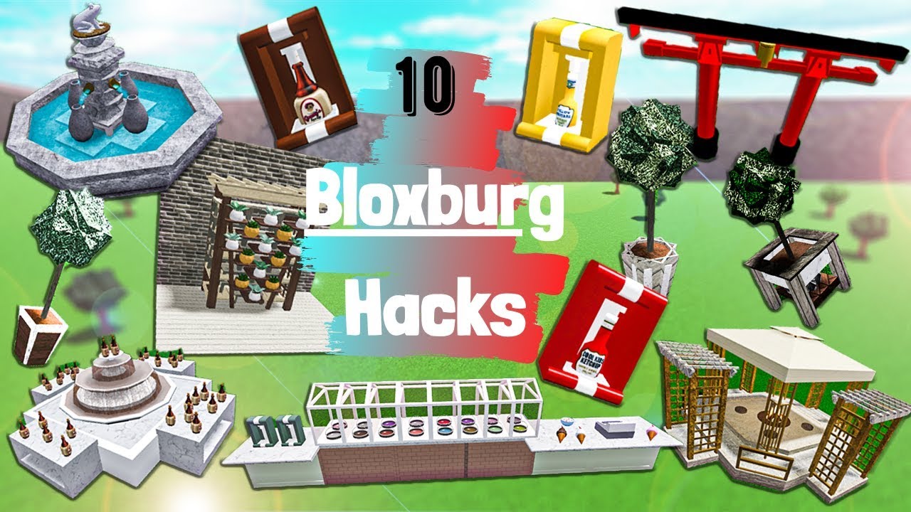 Bloxburg 10 Building Hacks Roblox Youtube - how to build hacks in roblox