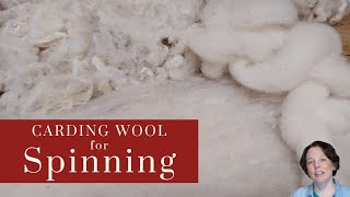 Carding Wool for Spinning with Hand Carders & Drum Carder @DoodleDogPrimitives