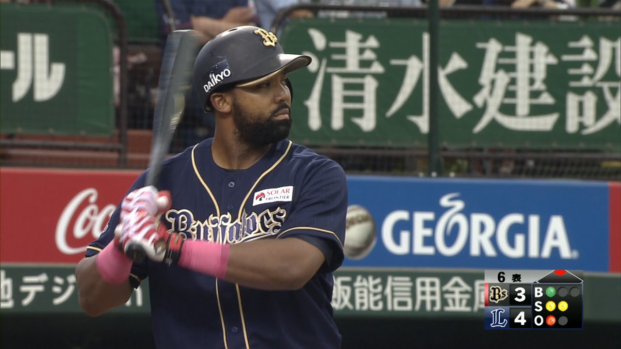 プロ野球パ】ジョーイ・バトラー、来日1号は逆転2ラン！ 2014/07/13 L 