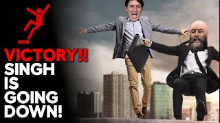 Singh Is Going Down After Attacking Poilievre In Public!