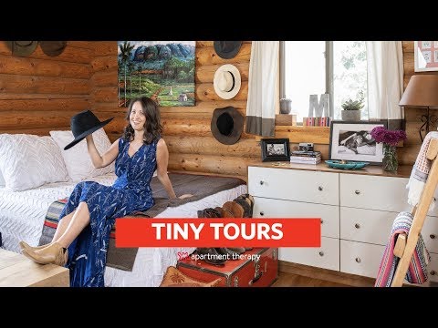 Megan's 196-Square-Foot "Mountain Modern" Cabin in Wyoming | Tiny Tours | Apartment Therapy