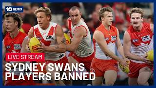 LIVE: Sydney Swans Speak After Players Handed Bans | 10 News