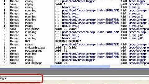 [TRACE32] QNX 11- Tracelogger