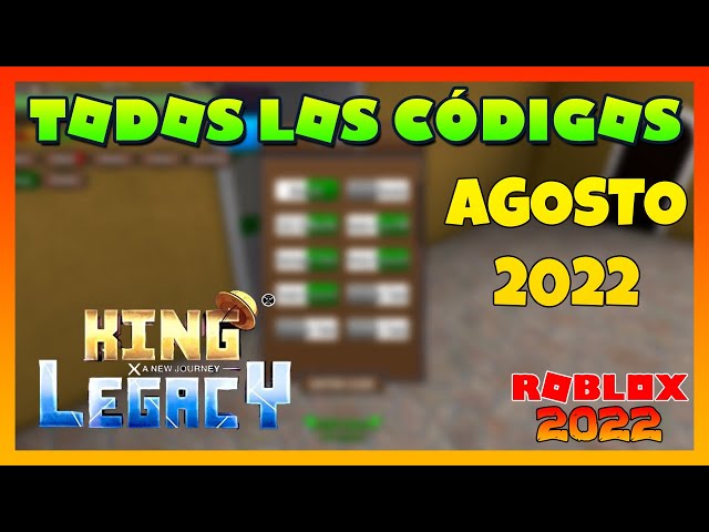 ✓2 Nuevos códigos✓8 CÓDIGOS activos de ⚔️KING LEGACY⚔️Update 4.8.  🎃Halloween🎃Roblox 2023 ⚔️ EMiLiOR 