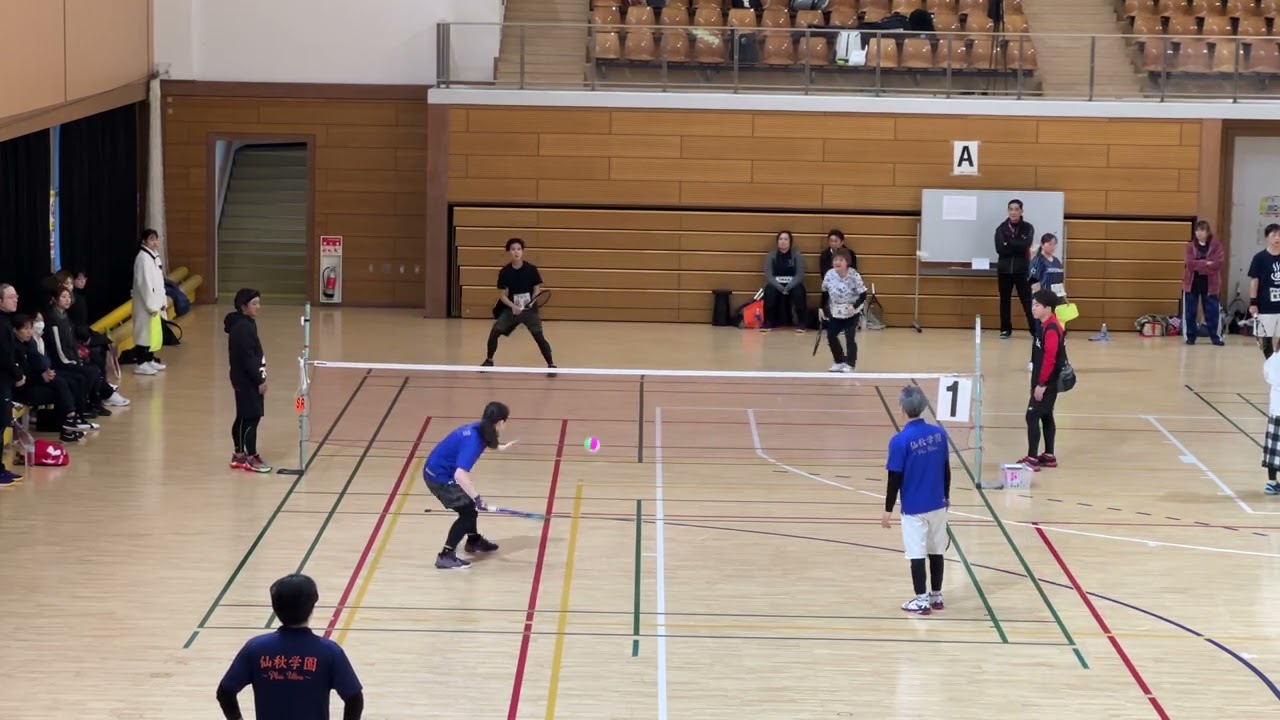 【第8回天野杯準決勝】佐藤・森－須田・安田 【ミニテニス】