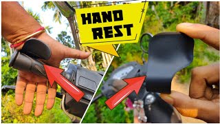 Throttle Mounted Cruise Hand Rest Control Grip for all Bikes and Scooty