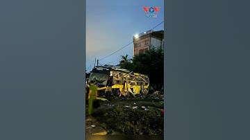 ‼️ Kinh hoàng hiện trường lật xe khách trên Quốc lộ 1 ở Hà Tĩnh, 9 người t.ử von.g #vovgiaothong