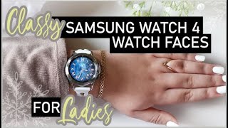 Samsung Galaxy Watch 4 Top FREE Watch Faces - For Ladies - How to Style Your Samsung Galaxy Watch screenshot 5