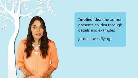 Understanding Explicit and Implied Ideas