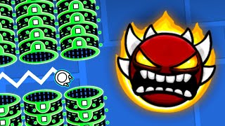 I Made An EXTREME DEMON With Only PORTALS And ORBS | Geometry Dash