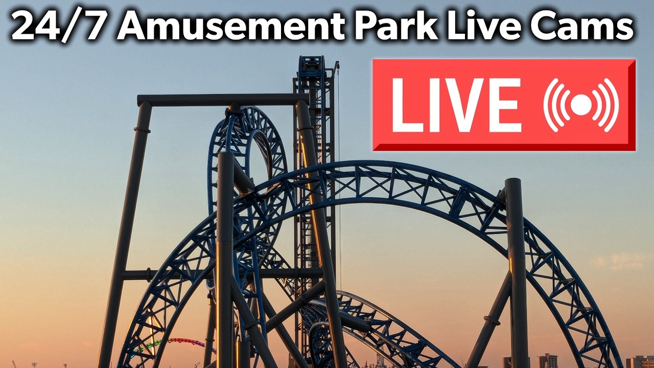 Cedar Point Roller Coaster Live Cam — Sandusky, OH live camera thumbnail