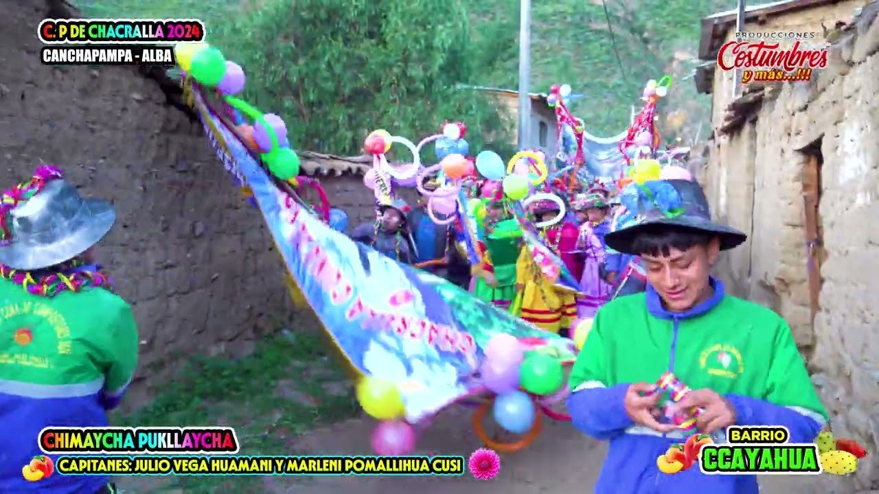 CHIMAYCHA PARTE 05 CHACRALLA 2024  ALBA Y AVIO  CAPITAN :  JULIO VEGA Y MARLENY POMALLIHUA