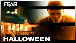 Michael Myers Burns - Final Scene | Halloween (2018)