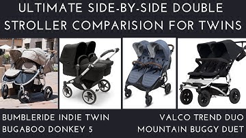Ultimate Double Stroller Comparison for Twins: Best Side-by-Side Strollers for Parents!
