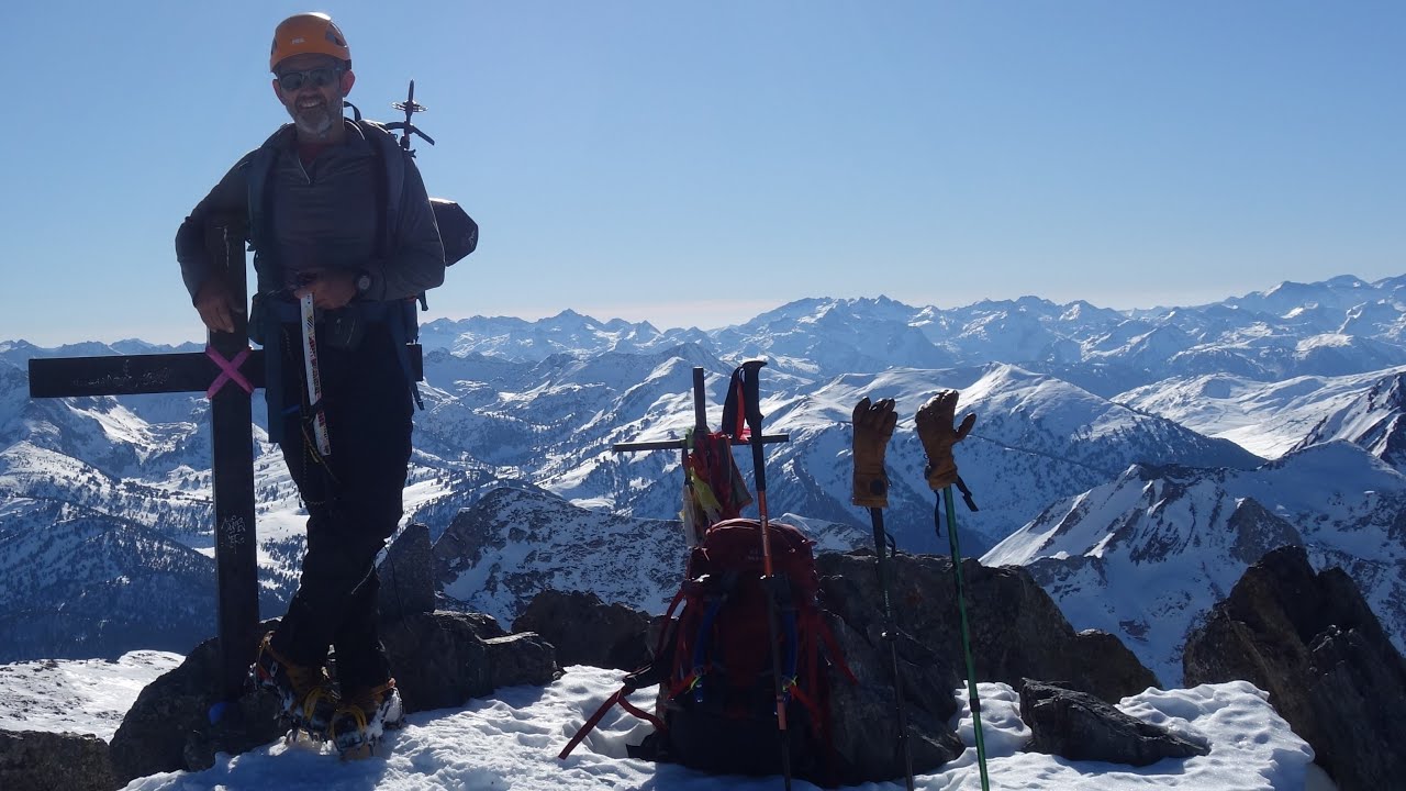 Mont Valier, 2840m, en hivernale