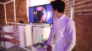Celebrity Intel Future Showcase 2015 - AscTec RealSense drone demo Wealth