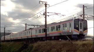 E129系B20編成 信越本線下り普通431M 長岡→新潟