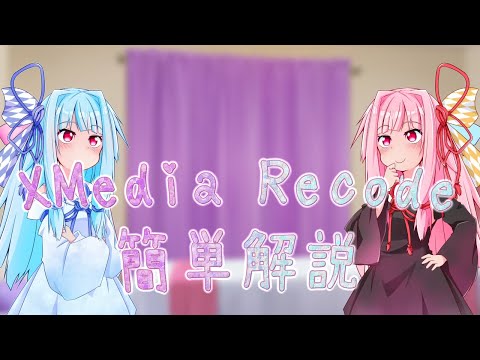 【琴葉姉妹】XMedia Recode超簡単解説～動画の音声だけ差し替えたい！～【VOICEROID解説】
