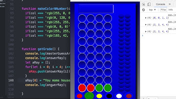 jQuery JavaScript Project based tutorial - Mastermind game part 9