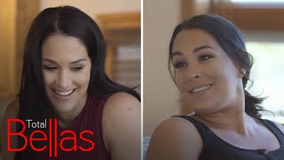 Nikki \& Brie Bella Receive Concerning Texts From Their Men | Total Bellas | E!