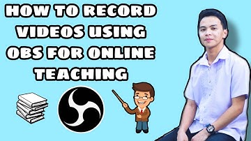 HOW TO RECORD VIDEO LECTURES USING OBS FOR ONLINE TEACHING | GC TV VLOG #4