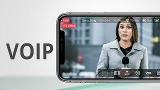 Communicate With Your Team During A Live Stream With VoIP Using TVU Anywhere screenshot 4