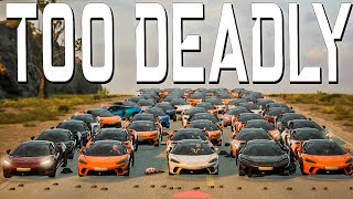 This Deathrace Was Too Deadly - 69 Mclarens Goes Out So Fast - Pubg