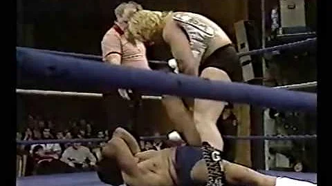 Greg Valentine vs. Ricky Johnson + Len Shelley/Ric...