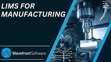 LIMS for Manufacturing