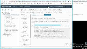 VxRail - Stretch Cluster - software update