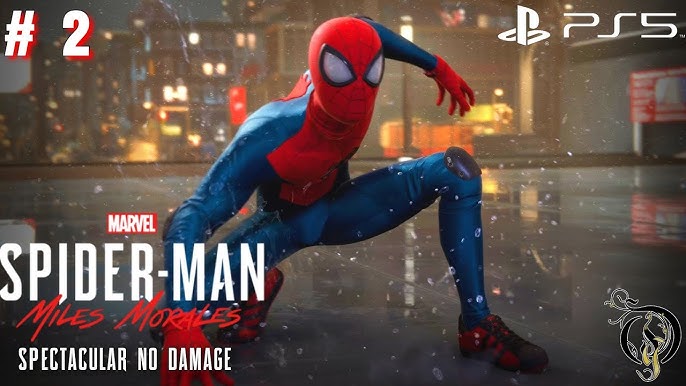 Ps5 4k 3 スパイダーマン Spider Man Miles Morales Spectacular No Damage Youtube