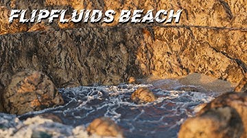 Beach  2022 - FlipFluids addon - Blender 3.0