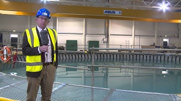 Flowave tank just filled