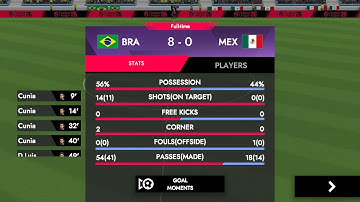 Football League 2026 walkthrough part 2 - Brazil 🇧🇷 vs Mexico 🇲🇽