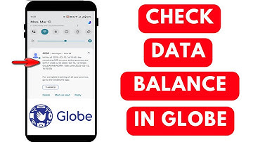 How to Check Data Balance in Globe || Paano Mag Balance Inquiry ng Data sa Globe
