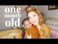 Benjamin's One Month Update \\ Breastfeeding, Sleep + More