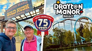 Drayton Manor Vlog May 2025 - 75 YEARS Museum & Fireworks!