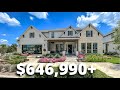 *LUXURY MODERN* TRADITIONAL TWO STORY MODEL HOUSE TOUR IN AUSTIN TEXAS |  $646,990+ | 4269+ SqFt