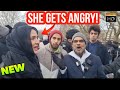 She Gets Angry Hashim Vs Christian Lady Speakers Corner Hyde Park