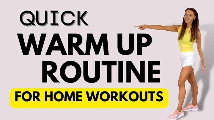 Quick Warm Up Routine - DO THIS BEFORE  your Home ...