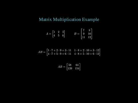 3 Matrix Multiplication Made Simple | Step-by-Step Visual Guide