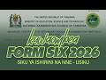 KUWAOMBEA FORM SIX SIKU YA ISHIRINI NA NNE USIKU 
