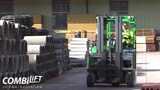 Combilift Combi CB Compact Multi Directional Forklift Building Supply Applications by Adaptalift Group 5,539 views 4 years ago 8 minutes, 36 seconds